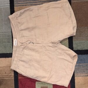 Apres Short in Hemp Khaki Wheat L